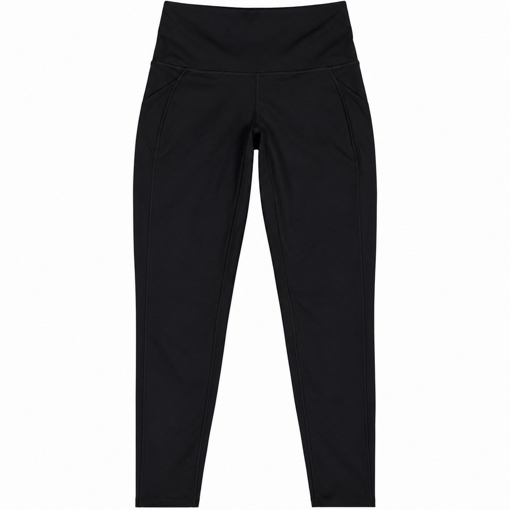 spanx black leggings medium 7/8 length